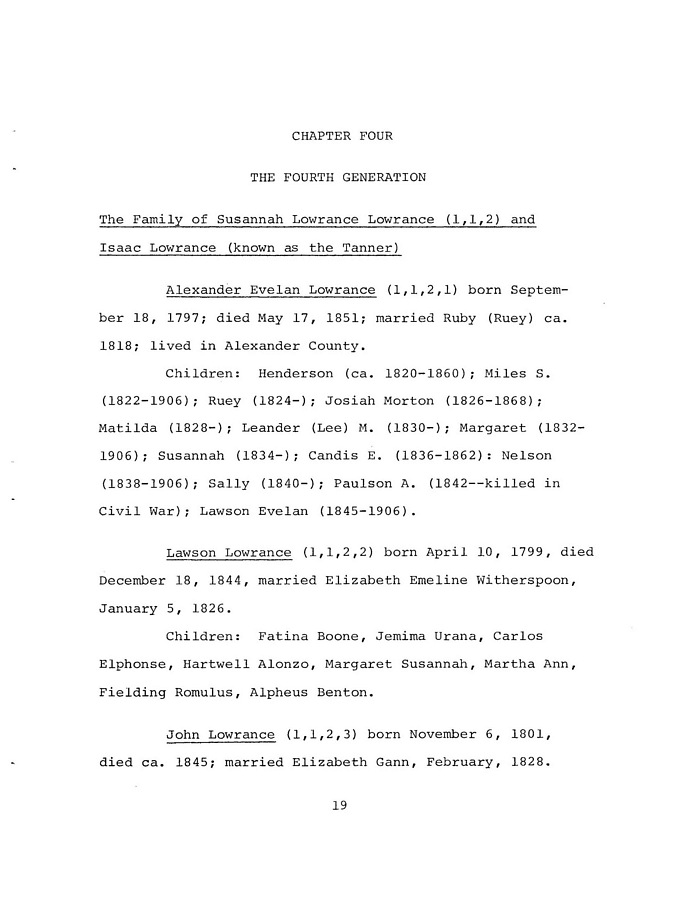 The Coulter Family of Catawba County, North Carolina, by Victor A. Coulter: Page 27