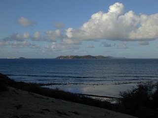 An early evening picture looking towards Carriacou