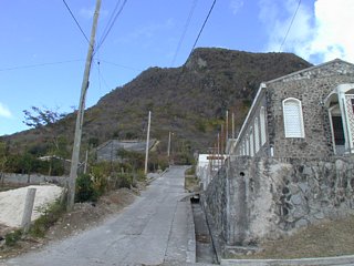 From Ashton looking up the street towards Mt