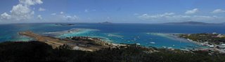 The air strip from Fort Hill