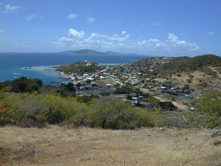 From Fort Hill looking down at Clifton