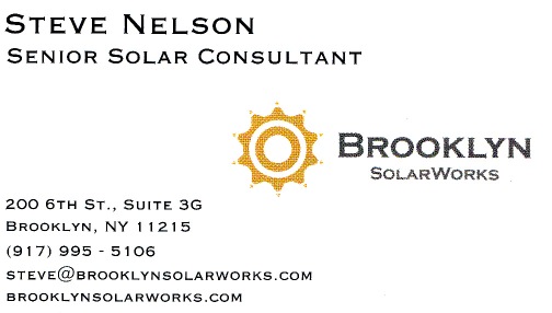 Brooklyn Solar Works card