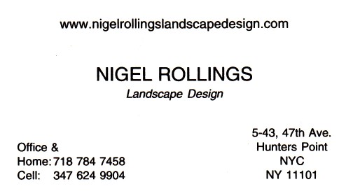 Nigel Rollings card