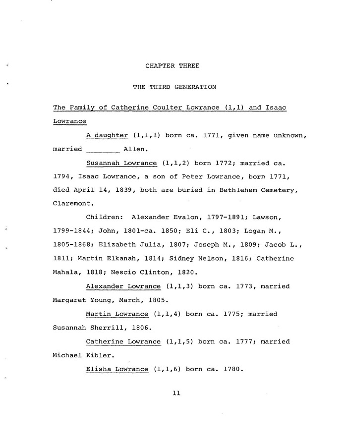 The Coulter Family of Catawba County, North Carolina, by Victor A. Coulter: Page 19