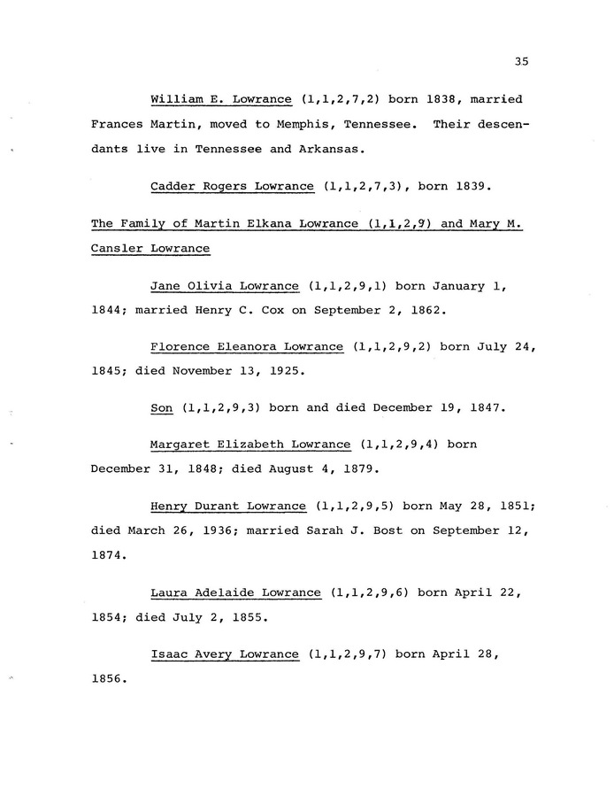 The Coulter Family of Catawba County, North Carolina, by Victor A. Coulter: Page 43