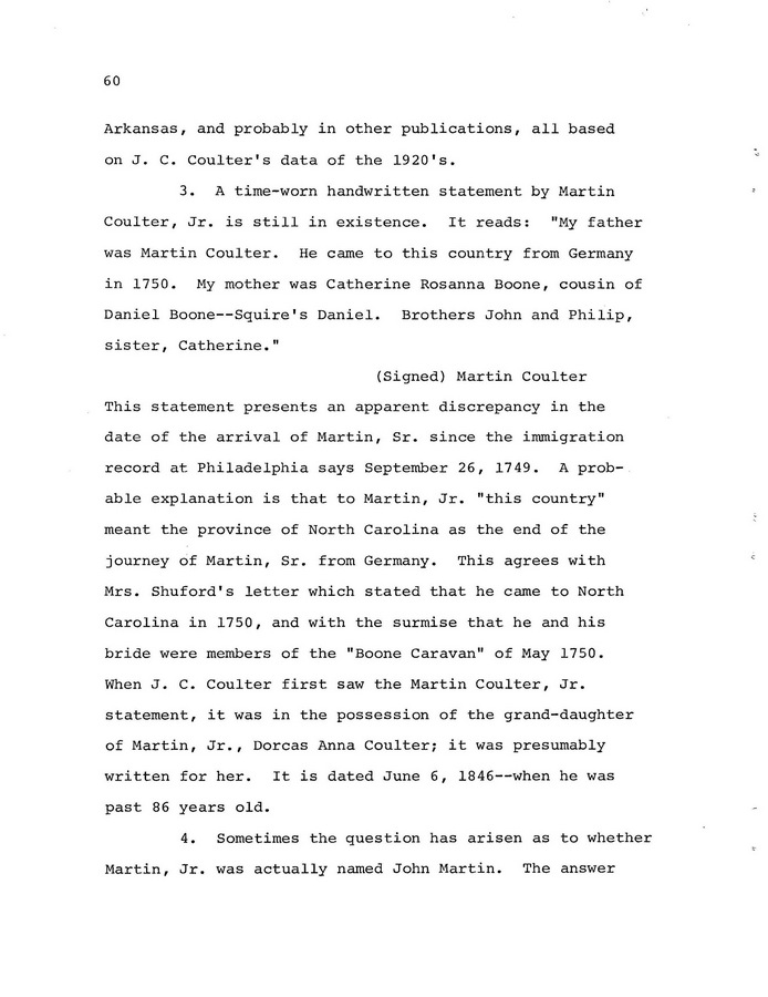 The Coulter Family of Catawba County, North Carolina, by Victor A. Coulter: Page 68