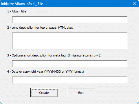 Initialize AI file dialog box